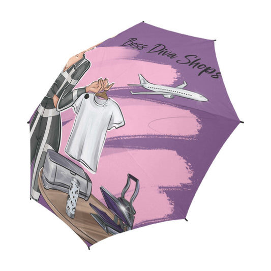 Custom Umbrella Semi-Automatic Foldable Umbrella (Model U05)