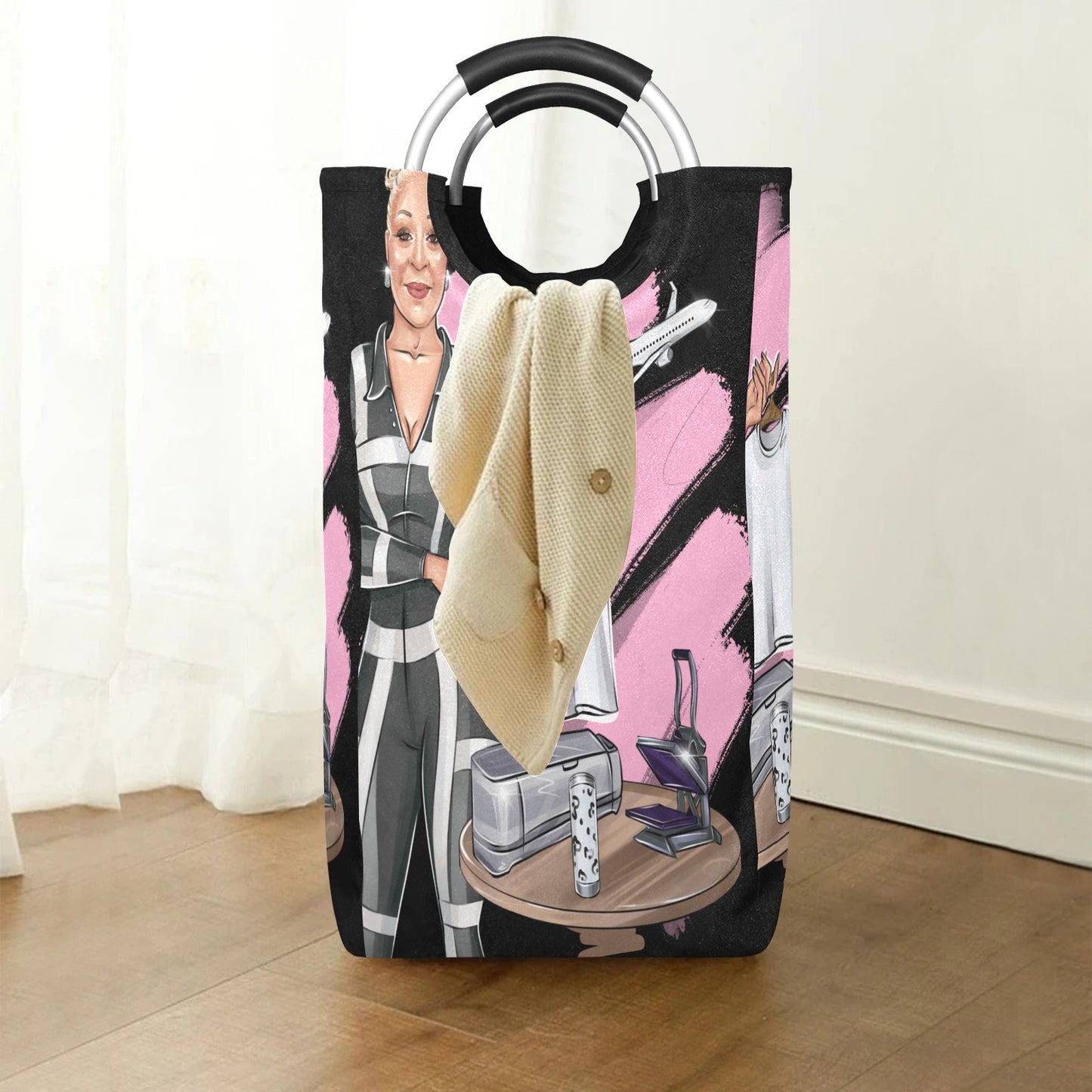 Custom 2 Square Laundry Bag