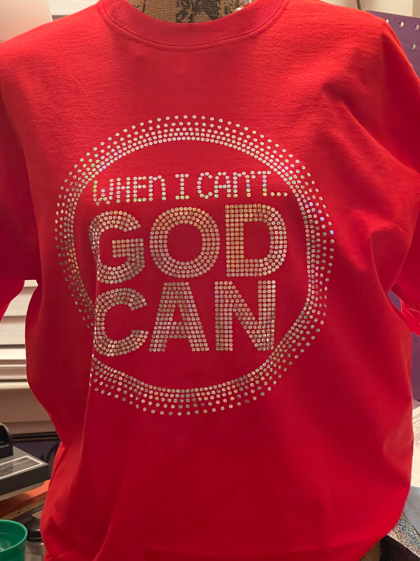 When i Can't God Can