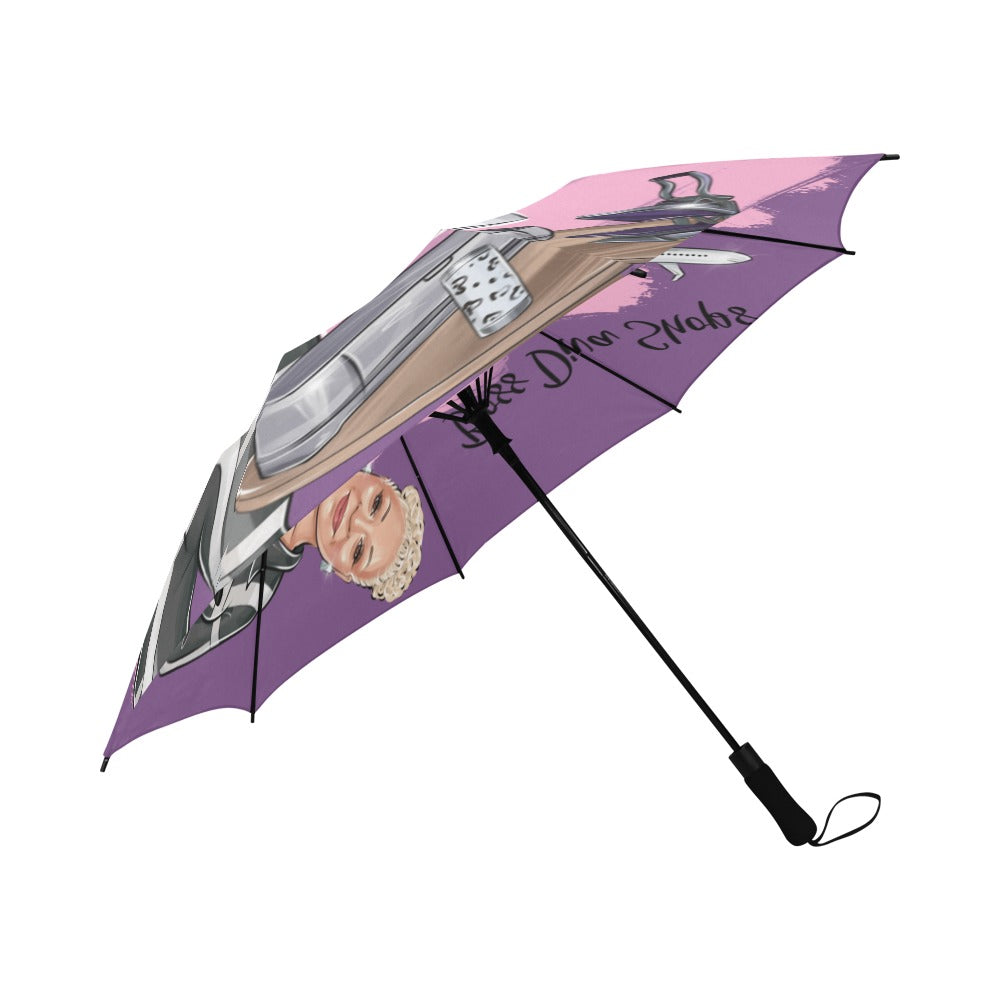 Custom Umbrella Semi-Automatic Foldable Umbrella (Model U05)