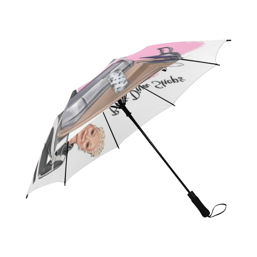 Custom Design Semi-Automatic Foldable Umbrella (Model U05)