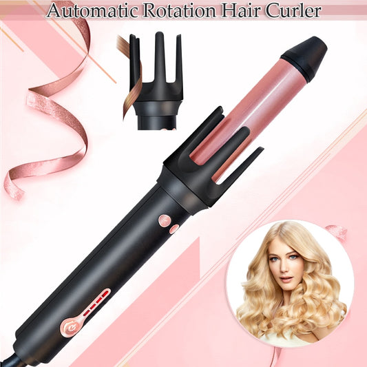 Automatic Hair Curler Rollers Machine Ceramic Fast Heat Hair Waver Wand Professional Curler Hair Iron Styling Tools Curling Iron